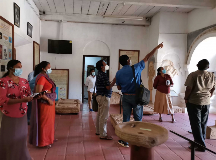 Site visit at Ancient Royal Place Kandy