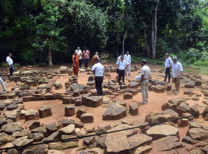 Discussion Held on Conservation of Unique Samangala Archaeological Monuments